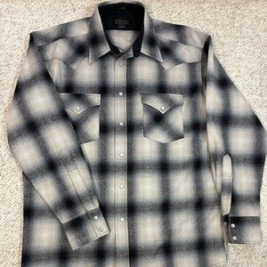 Pendleton “Canyon” Western Shirt, Large
